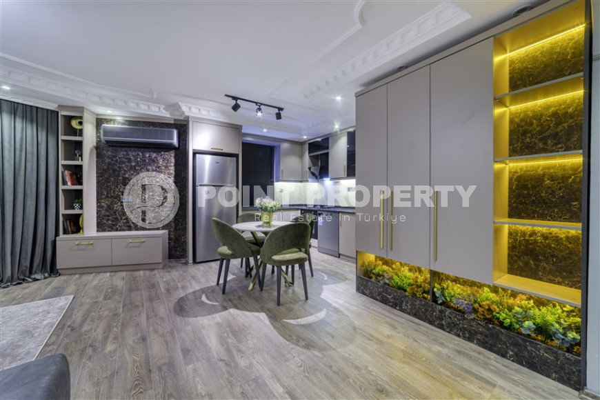 Stylish spacious apartment with furniture and appliances in Cikcilli. 120 sq.m.-id-1204-photo-13