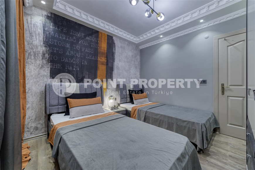 Stylish spacious apartment with furniture and appliances in Cikcilli. 120 sq.m.-id-1204-photo-16