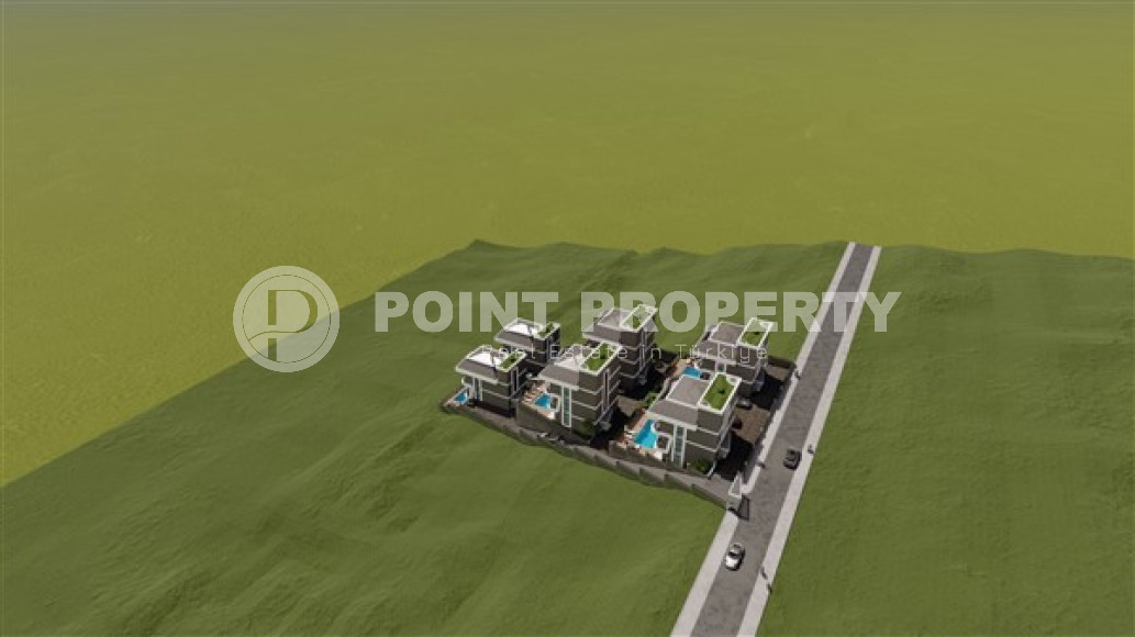 Элитный проект из шести вилл 4+1, 223– 292 м², на этапе строительства в Каргыджаке, Алания с личной инфраструктурой-id-2405-фото-13