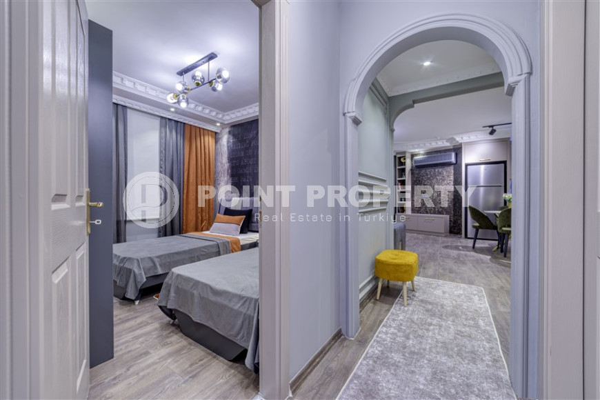 Stylish spacious apartment with furniture and appliances in Cikcilli. 120 sq.m.-id-1204-photo-18