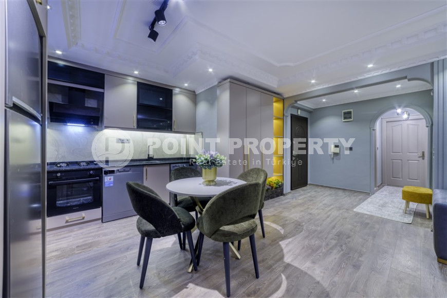 Stylish spacious apartment with furniture and appliances in Cikcilli. 120 sq.m.-id-1204-photo-19