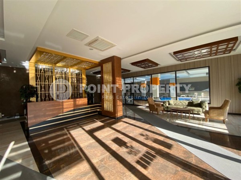 Меблированная квартира 65 м2, в комплексе с  роскошной инфраструктурой и собственным пляжем, район Авсаллар-id-2406-фото-23