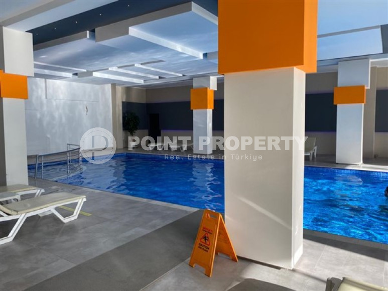 Меблированная квартира 65 м2, в комплексе с  роскошной инфраструктурой и собственным пляжем, район Авсаллар-id-2406-фото-24