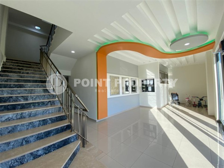 Меблированная квартира 65 м2, в комплексе с  роскошной инфраструктурой и собственным пляжем, район Авсаллар-id-2406-фото-25