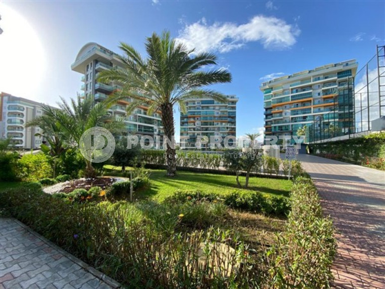 Меблированная квартира 65 м2, в комплексе с  роскошной инфраструктурой и собственным пляжем, район Авсаллар-id-2406-фото-29