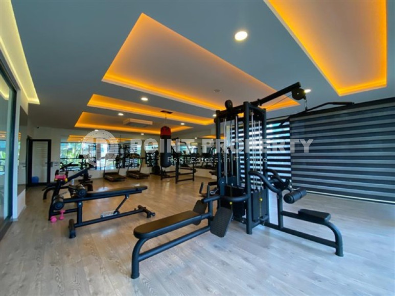 Меблированная квартира 65 м2, в комплексе с  роскошной инфраструктурой и собственным пляжем, район Авсаллар-id-2406-фото-32