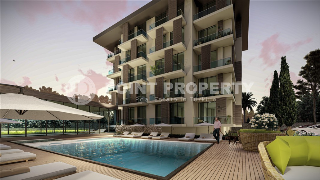 Новый проект в Каргыджаке от надежной строительной компании всего в 280 метрах от известного пляжа. 56-143 кв.м.-id-1207-фото-2