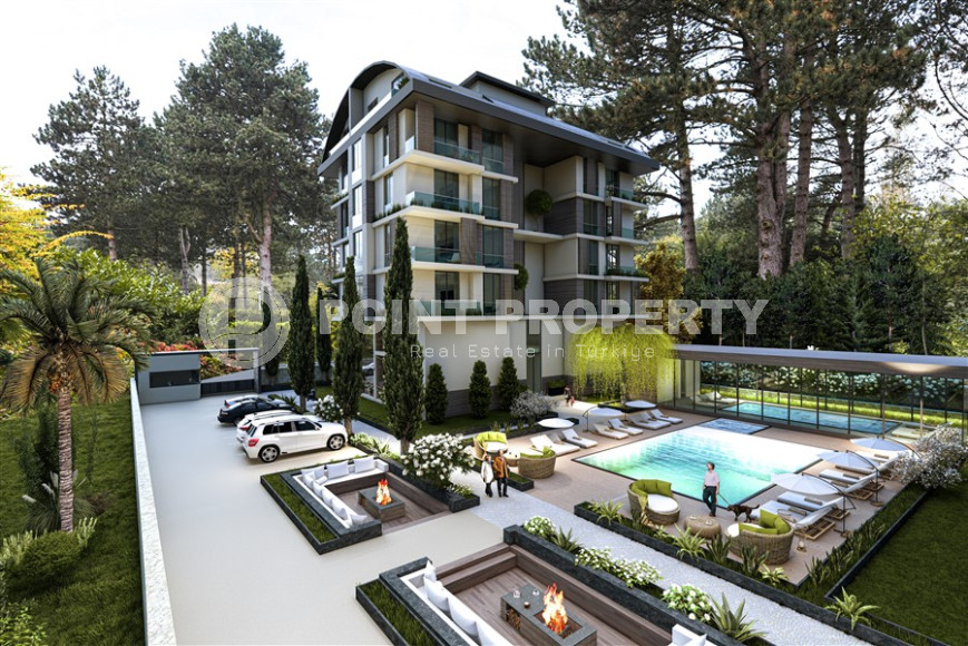 Новый проект в Каргыджаке от надежной строительной компании всего в 280 метрах от известного пляжа. 56-143 кв.м.-id-1207-фото-4