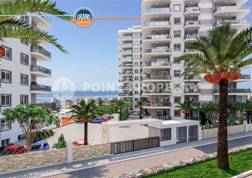 Квартиры с двумя и четырьмя спальнями, 106-226м², в новой масштабной резиденции в Махмутларе, Алания-id-2410-фото-2