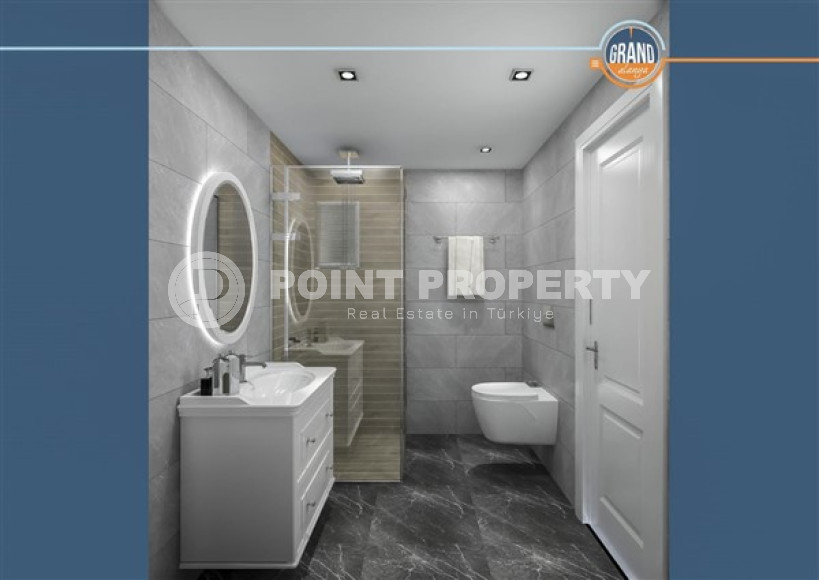 Квартиры с двумя и четырьмя спальнями, 106-226м², в новой масштабной резиденции в Махмутларе, Алания-id-2410-фото-10