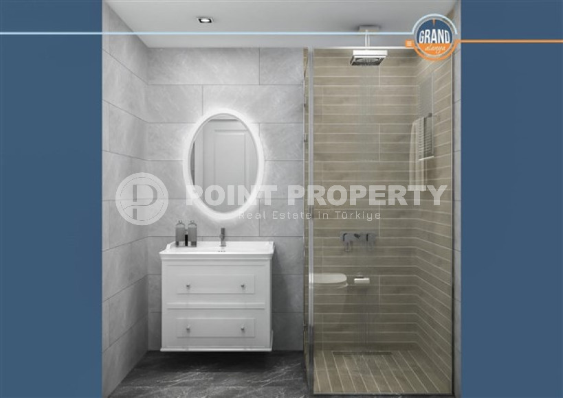 Квартиры с двумя и четырьмя спальнями, 106-226м², в новой масштабной резиденции в Махмутларе, Алания-id-2410-фото-12