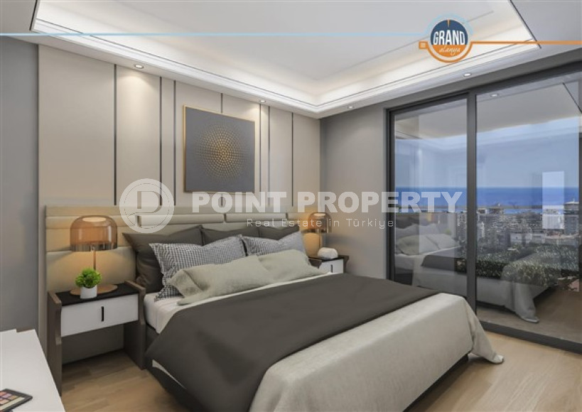 Квартиры с двумя и четырьмя спальнями, 106-226м², в новой масштабной резиденции в Махмутларе, Алания-id-2410-фото-14