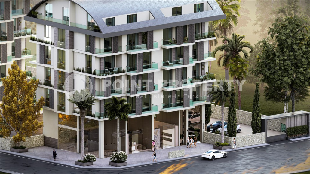 Новый проект в Каргыджаке от надежной строительной компании всего в 280 метрах от известного пляжа. 56-143 кв.м.-id-1207-фото-8