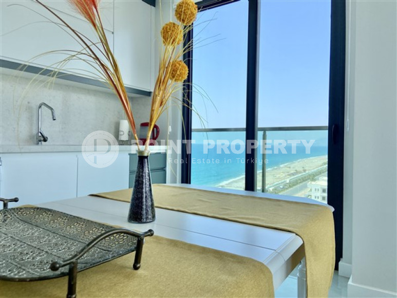 Furnished three-room apartment, 85m², on the first coastline in Mahmutlar, Alanya-id-2412-photo-8