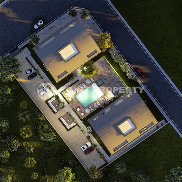 Новый проект в Каргыджаке от надежной строительной компании всего в 280 метрах от известного пляжа. 56-143 кв.м.-id-1207-фото-9