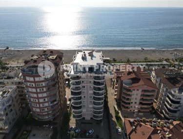 Меблированная видовая квартира 2+1, 110м², на первой береговой линии в Махмутларе, Алания-id-2414-фото-1