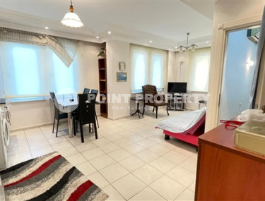 Просторная квартира с одной спальней, 60м², в центре Алании в комплексе с бассейном-id-2415-фото-4