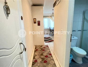 Просторная квартира с одной спальней, 60м², в центре Алании в комплексе с бассейном-id-2415-фото-5