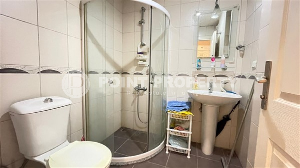 Просторная квартира с одной спальней, 60м², в центре Алании в комплексе с бассейном-id-2415-фото-6