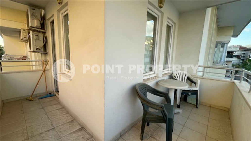 Просторная квартира с одной спальней, 60м², в центре Алании в комплексе с бассейном-id-2415-фото-9