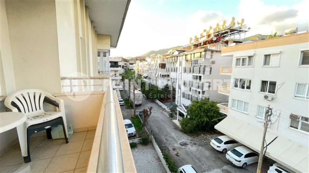 Просторная квартира с одной спальней, 60м², в центре Алании в комплексе с бассейном-id-2415-фото-10