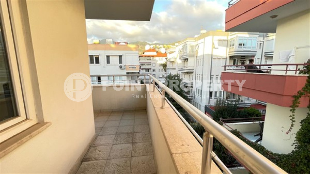 Просторная квартира с одной спальней, 60м², в центре Алании в комплексе с бассейном-id-2415-фото-11