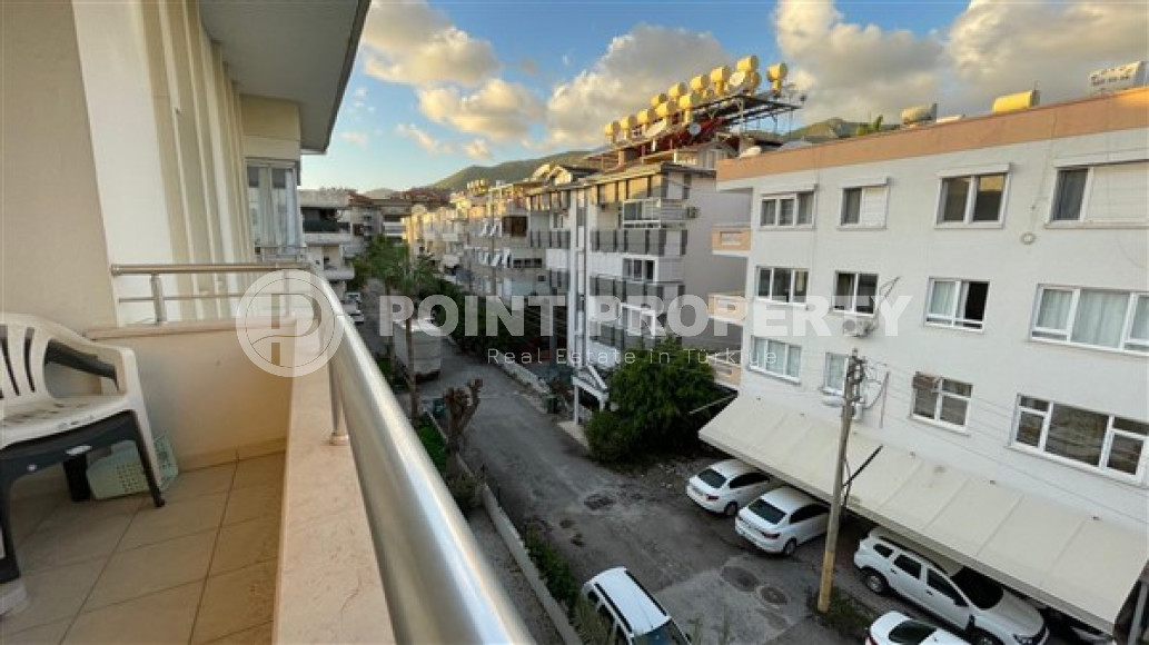 Просторная квартира с одной спальней, 60м², в центре Алании в комплексе с бассейном-id-2415-фото-12