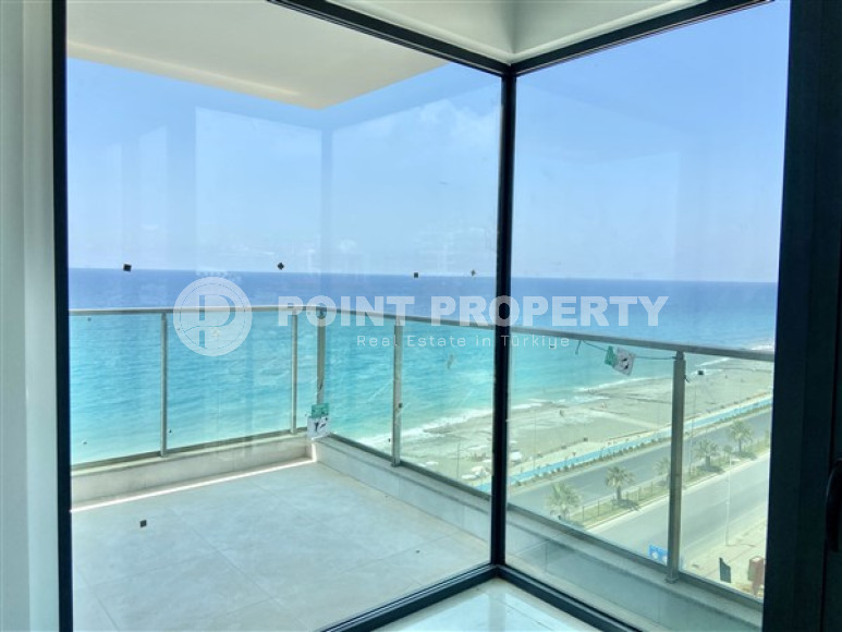 Новая трехкомнатная квартира, 80м², с видом на море, в элитном комплексе Махмутлара, Алания-id-2416-фото-5