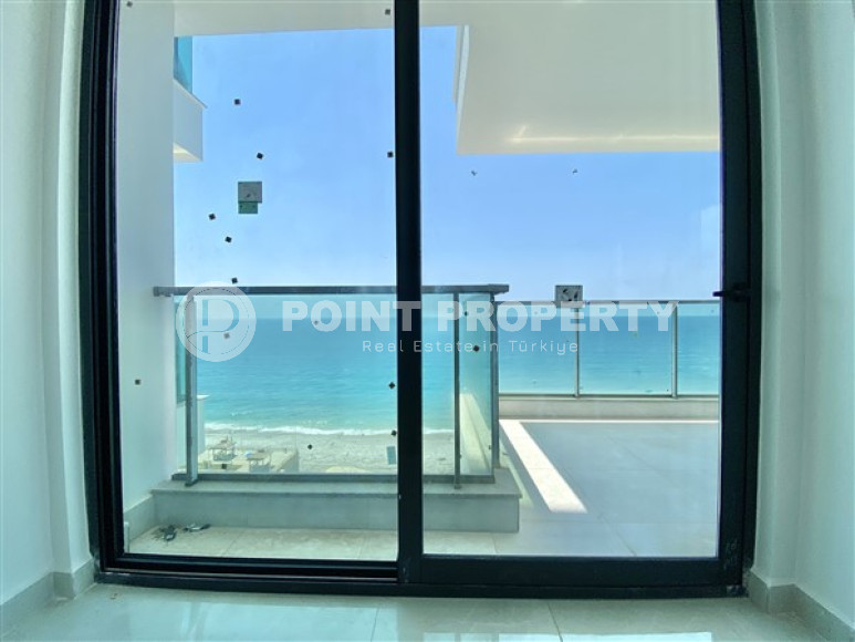 Новая трехкомнатная квартира, 80м², с видом на море, в элитном комплексе Махмутлара, Алания-id-2416-фото-6