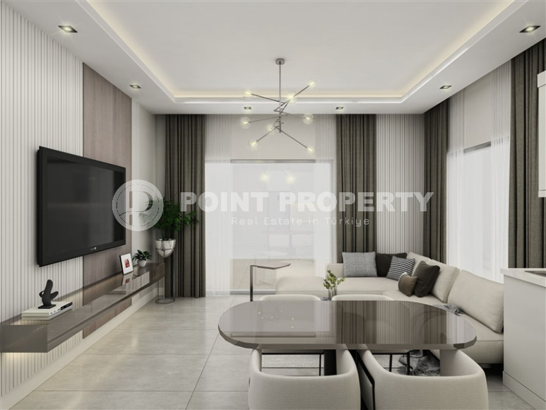 Новый проект в Каргыджаке от надежной строительной компании всего в 280 метрах от известного пляжа. 56-143 кв.м.-id-1207-фото-17