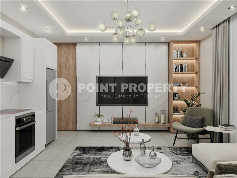 Новый проект в Каргыджаке от надежной строительной компании всего в 280 метрах от известного пляжа. 56-143 кв.м.-id-1207-фото-18