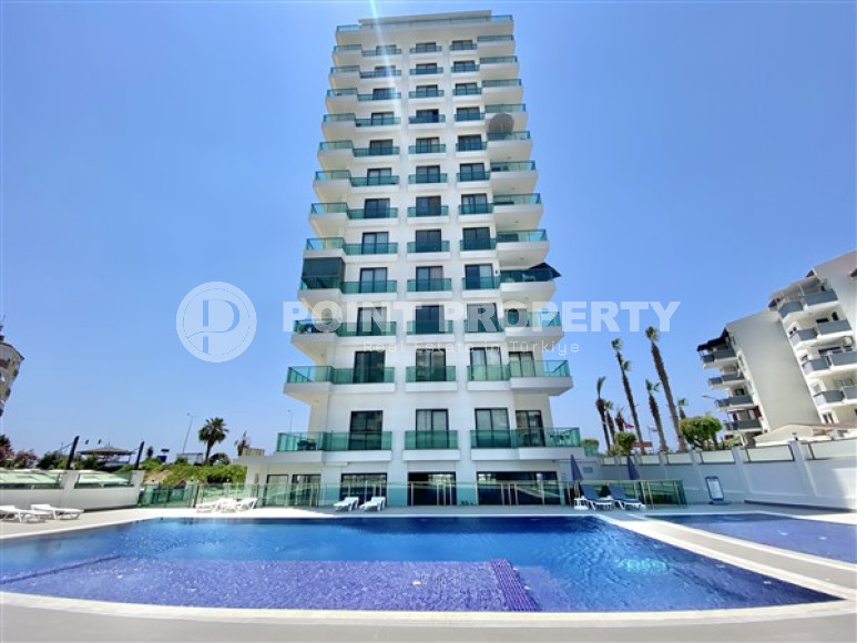 Новая трехкомнатная квартира, 80м², с видом на море, в элитном комплексе Махмутлара, Алания-id-2416-фото-25