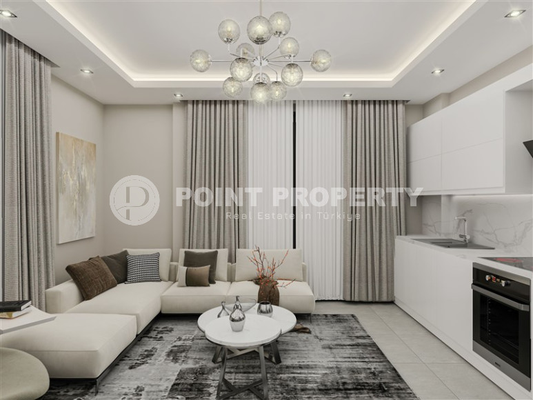 Новый проект в Каргыджаке от надежной строительной компании всего в 280 метрах от известного пляжа. 56-143 кв.м.-id-1207-фото-19