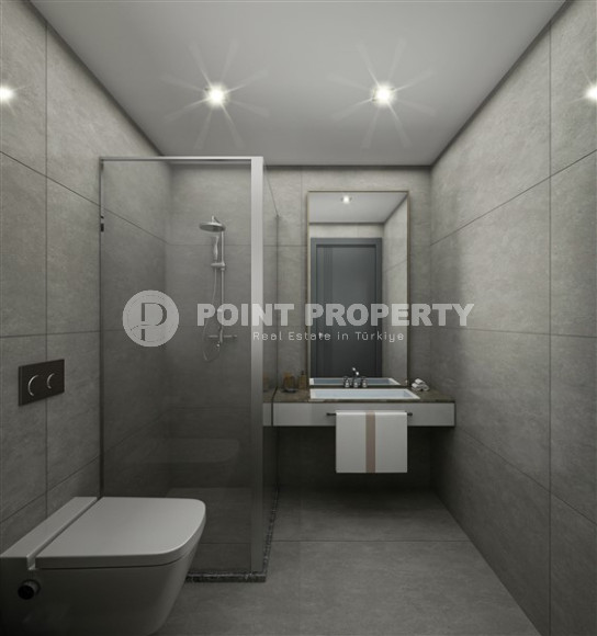 Новый проект в Каргыджаке от надежной строительной компании всего в 280 метрах от известного пляжа. 56-143 кв.м.-id-1207-фото-27