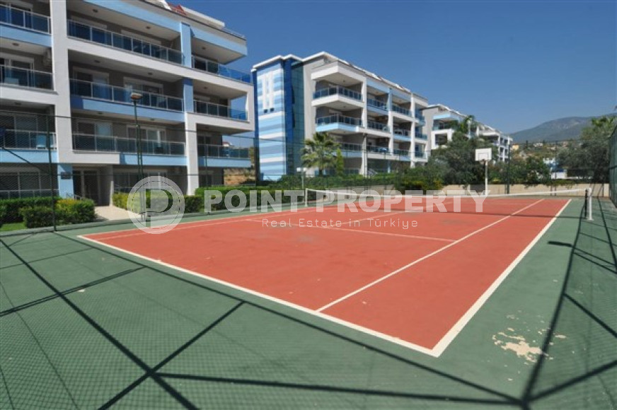 Элегантная трехкомнатная квартира в элитном комплексе в 350м от моря в районе Кестель-id-2420-фото-21