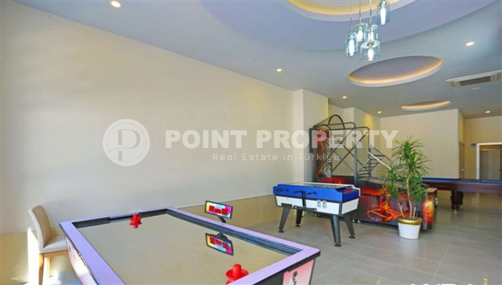 Элегантная трехкомнатная квартира в элитном комплексе в 350м от моря в районе Кестель-id-2420-фото-22