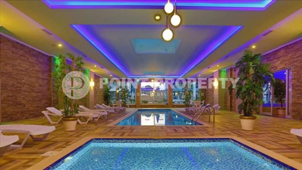 Элегантная трехкомнатная квартира в элитном комплексе в 350м от моря в районе Кестель-id-2420-фото-23