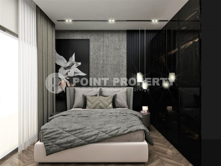 Новый проект в Каргыджаке от надежной строительной компании всего в 280 метрах от известного пляжа. 56-143 кв.м.-id-1207-фото-29