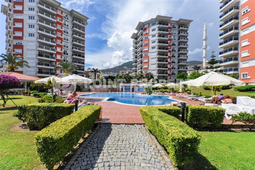 Двухкомнатные меблированные апартаменты, 70м², в комплексе премиум класса в Джикджилли, Алания-id-2424-фото-2