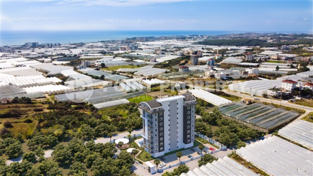 A new project of a cozy complex at the initial stage of construction in the Alanya Payallar area, 1800m from the sea-id-2425-photo-1
