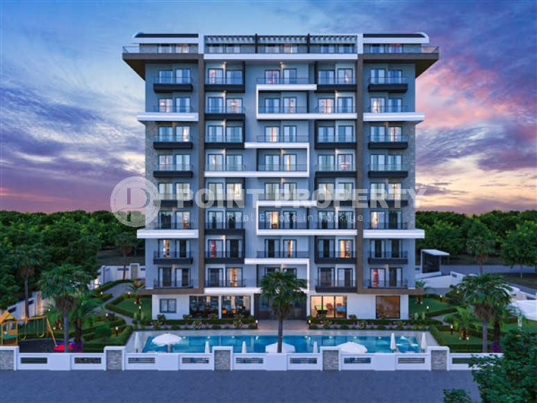 A new project of a cozy complex at the initial stage of construction in the Alanya Payallar area, 1800m from the sea-id-2425-photo-6