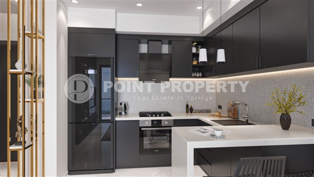 Новый проект уютного комплекса на начальном этапе строительства в районе Алании Паяллар, в 1800м от моря-id-2425-фото-15