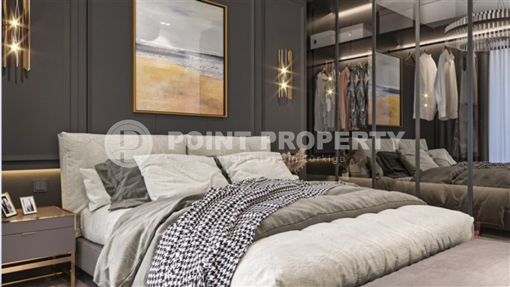 Новый проект уютного комплекса на начальном этапе строительства в районе Алании Паяллар, в 1800м от моря-id-2425-фото-21