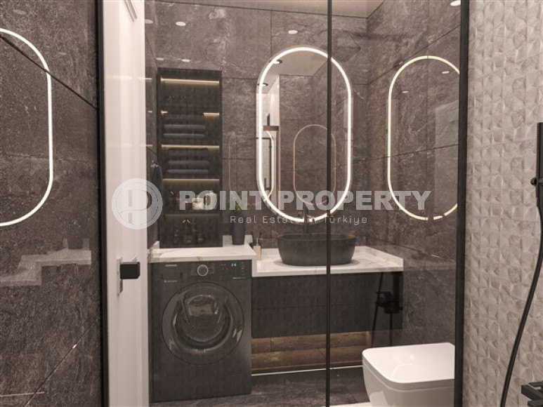 Новый проект уютного комплекса на начальном этапе строительства в районе Алании Паяллар, в 1800м от моря-id-2425-фото-23