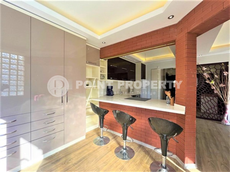 Элегантная квартира 1+1, 70м², в доме городского типа, в 100м от моря в центре Алании-id-2426-фото-5