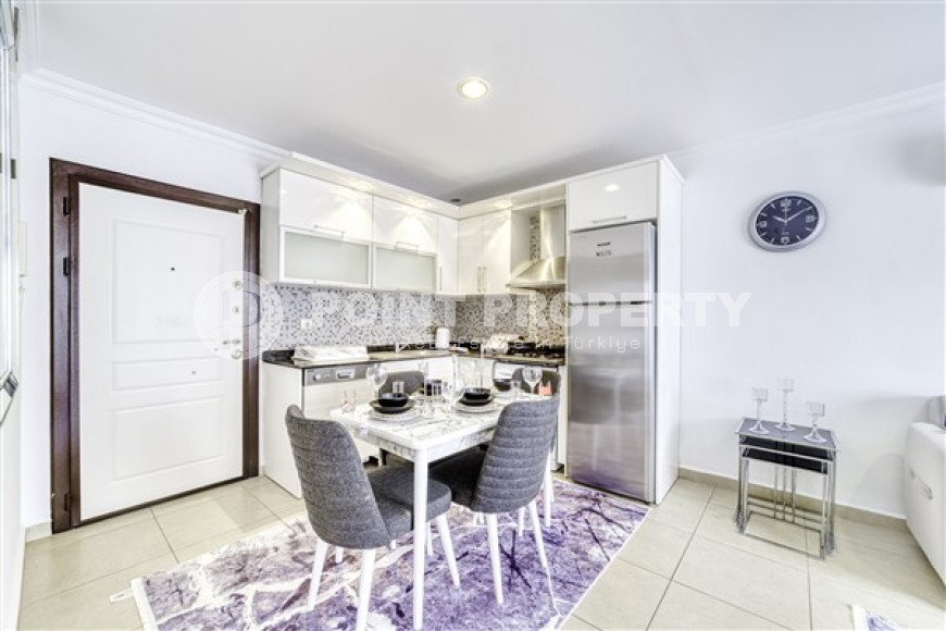 Две дизайнерские двухкомнатные квартиры, 55м² и 65м², с видом на море в центре Алании-id-2428-фото-5