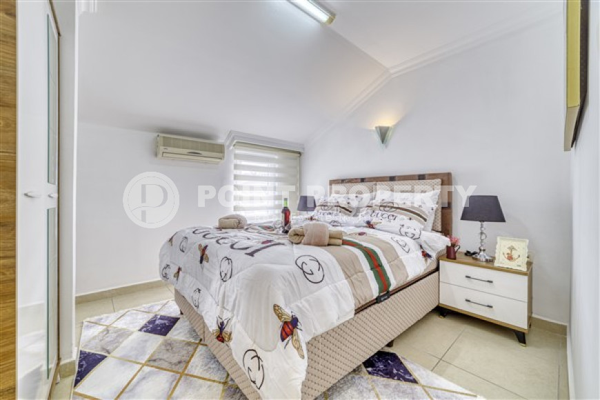 Две дизайнерские двухкомнатные квартиры, 55м² и 65м², с видом на море в центре Алании-id-2428-фото-10