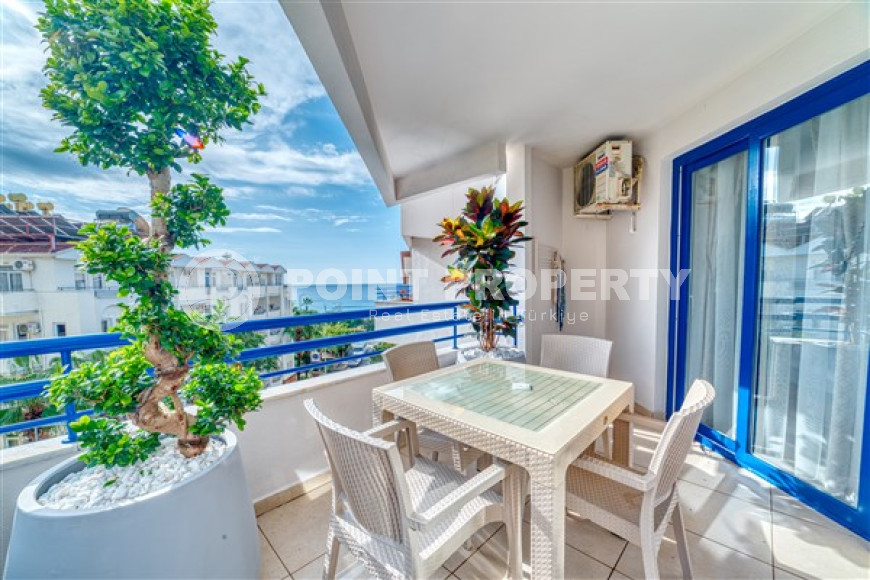 Две дизайнерские двухкомнатные квартиры, 55м² и 65м², с видом на море в центре Алании-id-2428-фото-14