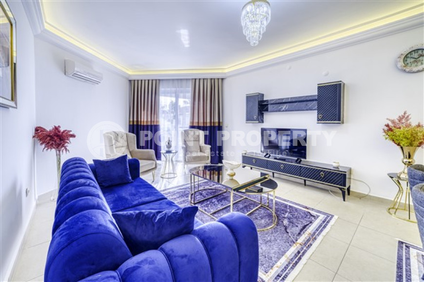 Две дизайнерские двухкомнатные квартиры, 55м² и 65м², с видом на море в центре Алании-id-2428-фото-16