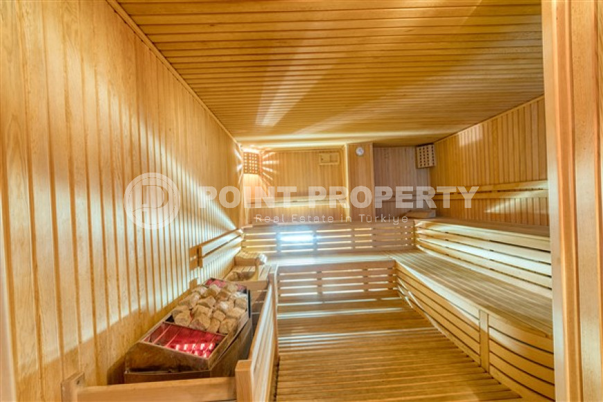 Две дизайнерские двухкомнатные квартиры, 55м² и 65м², с видом на море в центре Алании-id-2428-фото-30